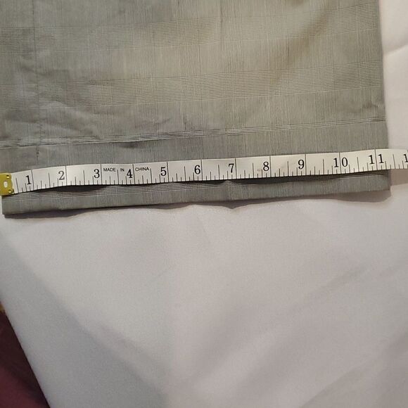 MICHAEL MICHAEL KORS Gray Houndstooth 2 Piece Women's Cropped Pant Suit - Picture 16 of 17